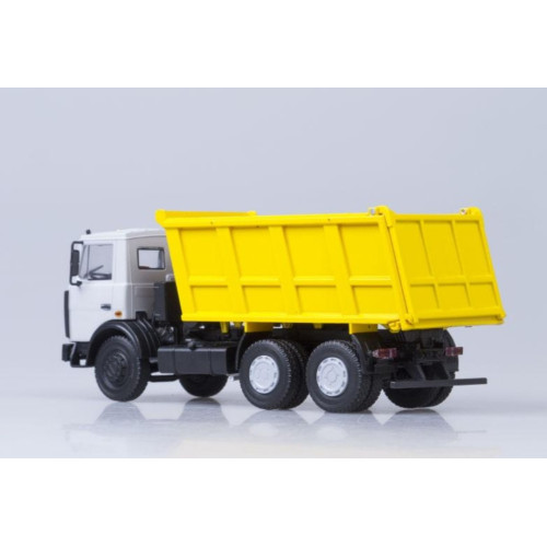 Модель самоскида МАЗ-5516 (жовтогарячий) 1994 року | Автоісторія