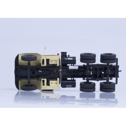 Модель вантажівки КрАЗ-258Б1 Сідельний тягач 1987-1993 пісочний | Наш Автопром