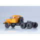 Модель вантажівки КрАЗ-258Б Сідельний тягач 1969-1977 (жовтий) | Наш Автопром