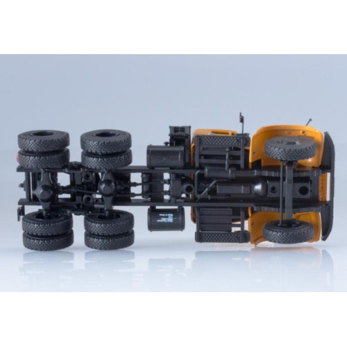 Модель вантажівки КрАЗ-258Б Сідельний тягач 1969-1977 (жовтий) | Наш Автопром