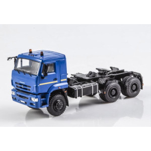 Модель вантажівки КАМАЗ-65225 Сідельний тягач (синій) | SSM