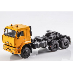 Модель вантажівки КАМАЗ-65225 Сідельний тягач (жовто-гарячий) | SSM