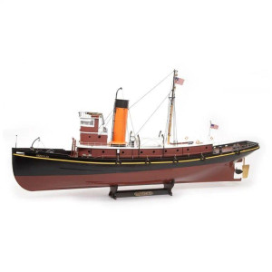 Модель легендарного парового буксиру HERCULES TUGBOAT 1907 комплект для збірки 1:50 | OcCre