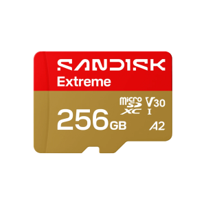 Карта пам'яті 256 ГБ Extreme microSD™ UHS (SDSQXH9-256G-GZ6MA) | SanDisk