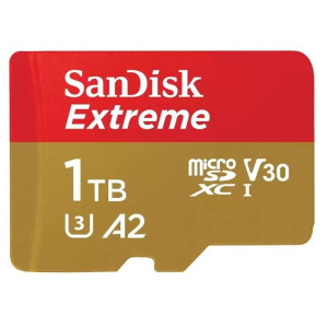 Карта пам'яті 1TB Extreme microSD™ UHS (SDSQXH9-1T00-GZ6MA) | SanDisk