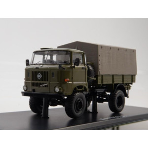 Модель вантажівки IFA-W50L бортова тентована (хакі) | SSM