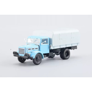 Колекційна модель вантажівки 4x4 Csepel-D344 (1:43) бортова з тентом | SSM