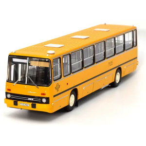 Колекційна модель автобуса Ікарус-263.00 планетарні двері (жовтий) | DEMPRICE