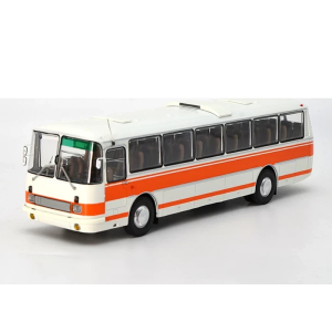 Колекційна модель автобуса ЛАЗ-699Р Турист (оранжево-червоний) | DEMPRICE