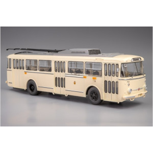 Колекційна модель тролейбуса Skoda 9TR Berliner Verkehrsbetriebe (бежевий) | Premium ClassiXXs