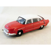 Автолегенди №155 TATRA 603 (Чехословаччина) червоний з білим | Колекційна модель 1:43 | DeAgostini