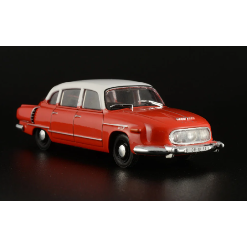 Автолегенди №155 TATRA 603 (Чехословаччина) червоний з білим | Колекційна модель 1:43 | DeAgostini