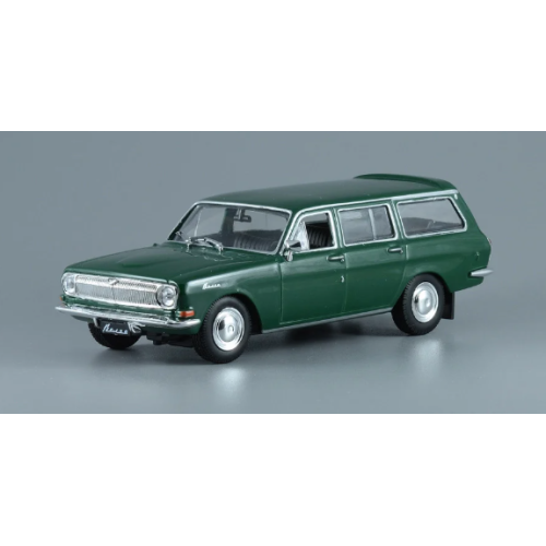 Автолегенди №71 ГАЗ-24-02 "Волга" темно-зелений | Колекційна модель 1:43 | DeAgostini