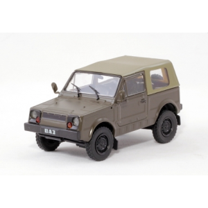 Автолегенди №91 ВАЗ-2122 "Річка" хакі | Колекційна модель 1:43 | DeAgostini