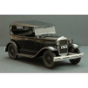 Автолегенди №38 ГАЗ-А чорний | Колекційна модель 1:43 | DeAgostini