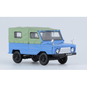 Автолегенди №70 ЛуАЗ-969А "Волинь" блакитний з зеленим | Колекційна модель 1:43 | DeAgostini