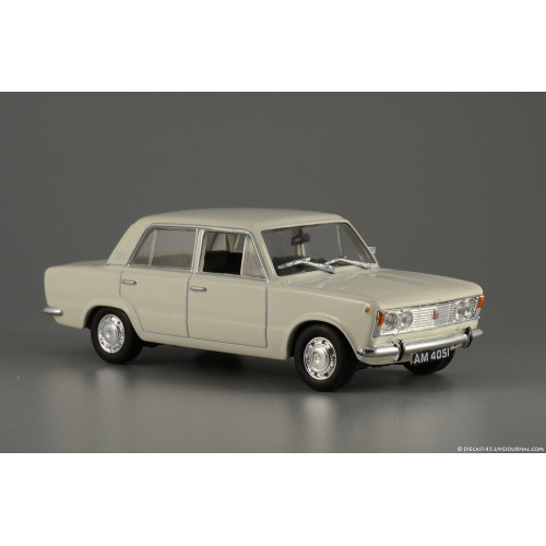 Автолегенди №165 FIAT 125Р (Польща) білий | Колекційна модель 1:43 | DeAgostini