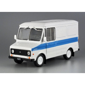 Автолегенди №114 ЕрАЗ-3730 білий з синім | Колекційна модель 1:43 | DeAgostini