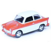 Автолегенди №173 TRABANT P50 (НДР) оранжевий з білим | Колекційна модель 1:43 | DeAgostini