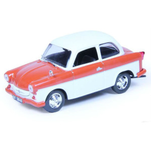 Автолегенди №173 TRABANT P50 (НДР) оранжевий з білим | Колекційна модель 1:43 | DeAgostini