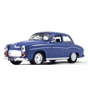 Автолегенди №174 SYRENA 104 (Польща) синій | Колекційна модель 1:43 | DeAgostini