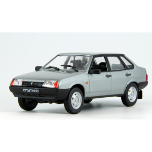 Автолегенди №56 ВАЗ-21099 "Супутник" мокрий асфальт | Колекційна модель 1:43 | DeAgostini