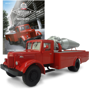 Автолегенди Вантажівки №14 МАЗ-200 АГВТ | колекційна Модель 1:43 | DeAgostini