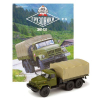 Модель Автолегенди Вантажівки (DeAgostini) №15 Зіл-131 масштаб 1:43