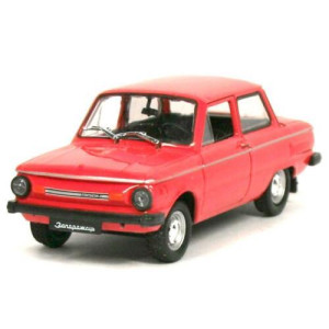 Автолегенди №53 ЗАЗ-968М "Запорожець" кораловий | Колекційна модель 1:43 | DeAgostini