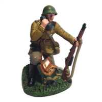 Солдати Великої Вітчизняної Війни (Eaglemoss) №83 Зв'язківець з польовим телефоном 1943-1945 рр.