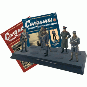 Демонстраційна підставка для фігурок солдатиків колекції (Eaglemoss) на 18 шт.