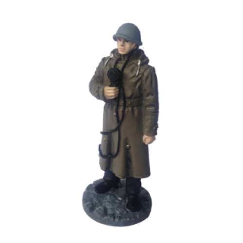 Солдати Великої Вітчизняної Війни (Eaglemoss) №138 Червонофлотець РСЧФ в захисному плащі