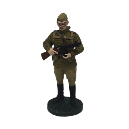 Солдати Великої Вітчизняної Війни (Eaglemoss) №147 Рядовий мотоциклетного полку (1:32)