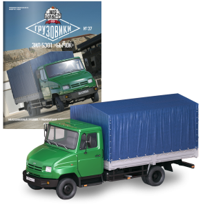 Модель Автолегенди Вантажівки (DeAgostini) №37 Зіл-5301 Бичок в масштабі 1:43