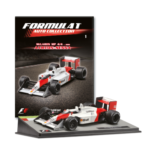 Formula 1 Auto Collection №1 - McLaren MP4/4 - Айртон Сенна (1988) | Коллекционная модель 1:43 | Centauria