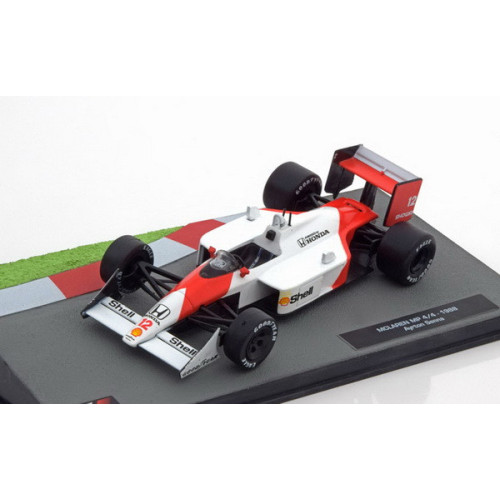 Formula 1 Auto Collection №1 - McLaren MP4/4 - Айртон Сенна (1988) | Коллекционная модель 1:43 | Centauria