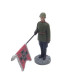 Солдати Великої Вітчизняної Війни (Eaglemoss) №160 Червоноармієць з трофейним німецьким прапором 1:32
