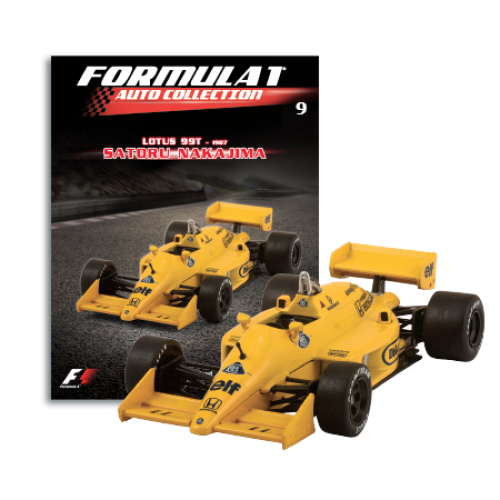 Колекційна Модель Formula 1 (Формула 1) Centauria (1:43) №09 Lotus 99T Сатору Накаджіма 1987