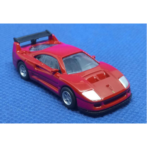 Модель Ferrari micro cars F40 Competizione в масштабі 1:100 (червоний)