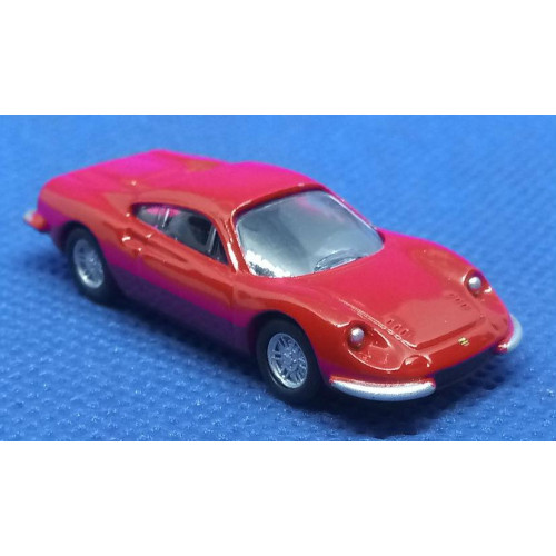 Модель Ferrari micro cars Dino 246 GT в масштабі 1:100 (червоний)