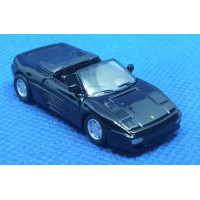 Колекційна Модель Ferrari micro cars 348 Spider в масштабі 1:100 (чорний)