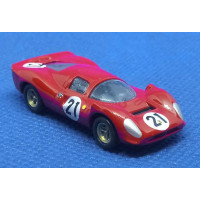 Модель Ferrari micro cars 330 P4 в масштабі 1:100 (червоний)