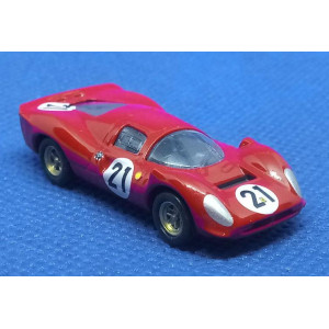 Модель Ferrari micro cars 330 P4 в масштабі 1:100 (червоний)