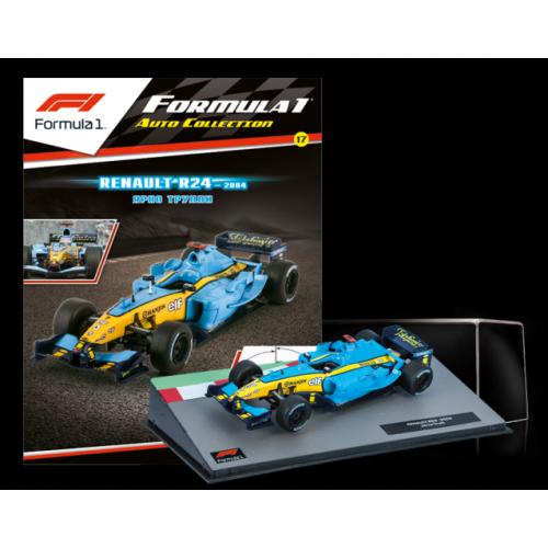 Колекційна Модель Formula 1 (Формула 1) Centauria (1:43) №17 - Renault R24 Ярно Труллі (2004)