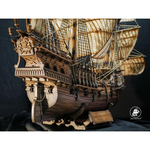 San Bartolome Испнаский галеон | Комплект для збірки моделі 1:48 | Pavel Nikitin™