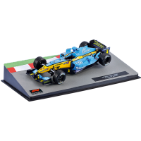Formula 1 (Формула 1) №28 - Renault R25 Фернандо Алонсо (2005) Centauria (1:43)
