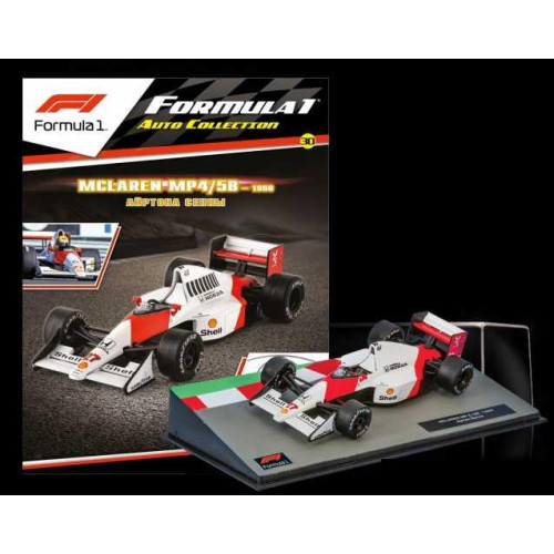 Formula 1 Auto Collection №30 - McLaren MP4/5B - Айртон Сенна (1990) | Колекційна модель 1:43 | Centauria