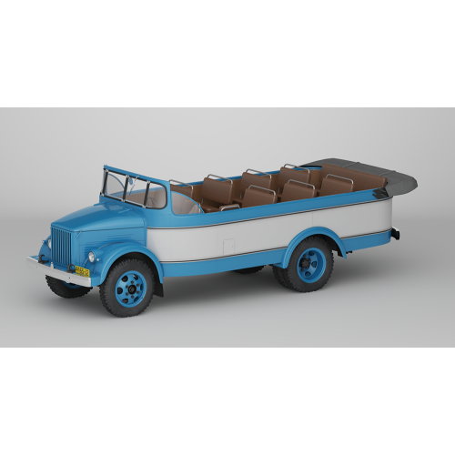 Автолегенды Спецвипуск №4 Курортний автобус ЦАРМ | Колекційна модель 1:43 | Деагостини