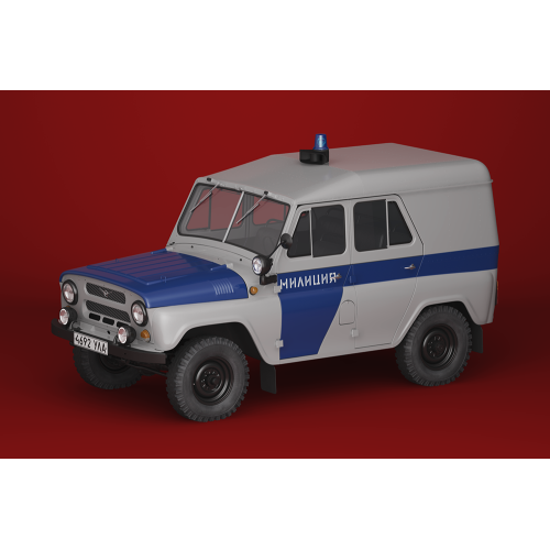 Автолегенды Міліція №4 УАЗ-469 "Міліція" | Спецвипуск | Колекційна модель 1:43 | Деагостини
