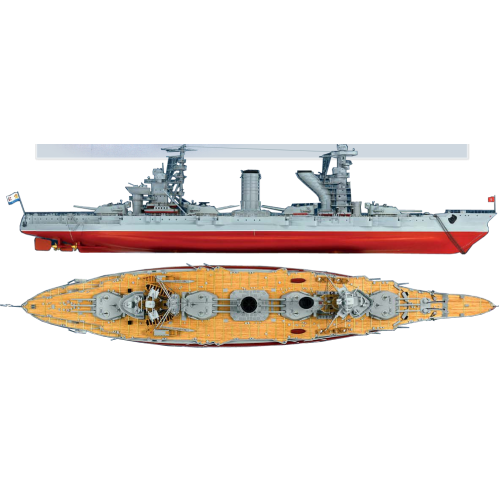 Лінкор Севастополь | Комплект для збірки випуски №№1-120 | Масштаб 1:200 | ДеАгостини